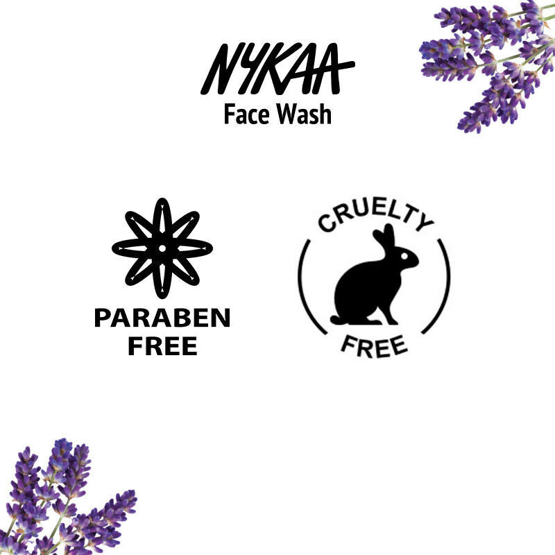 Nykaa Naturals Lavender & Chamomile Face Wash for Calm Skin | Grocsy