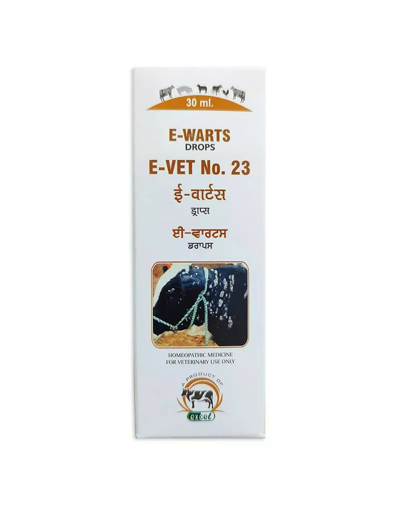 Excel Pharma E-Vet No. 23 Warts Drops | Grocsy