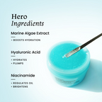 Foxtale Aquamarine Oil Free Hydrating Moisturiser With Hyaluronic Acid For Normal To Oily Skin | Grocsy