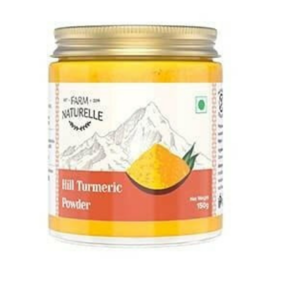 Farm Naturelle Himalayan Turmeric Powder Curcumin-Rich and Pure | Grocsy