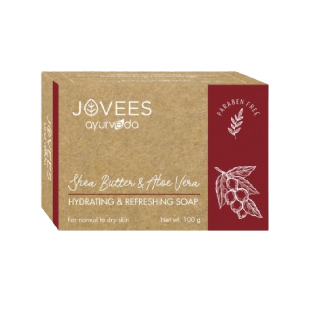 Jovees Shea butter & Aloe Vera Hydrating & Refreshing Soap | Grocsy