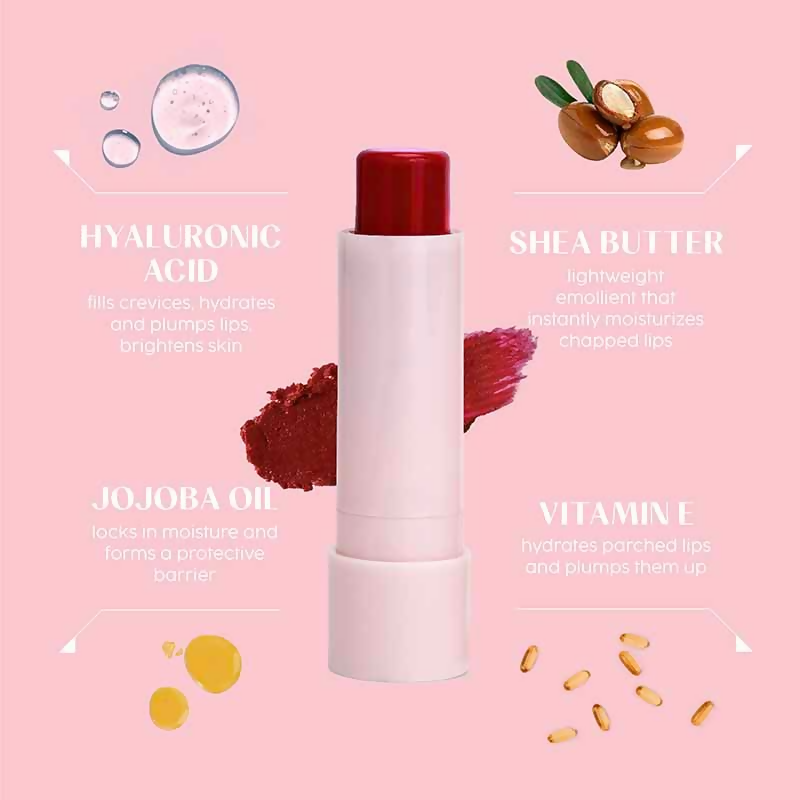 House Of Makeup Jam Packed Tinted Lip Superfood - Fresh Plum | Grocsy