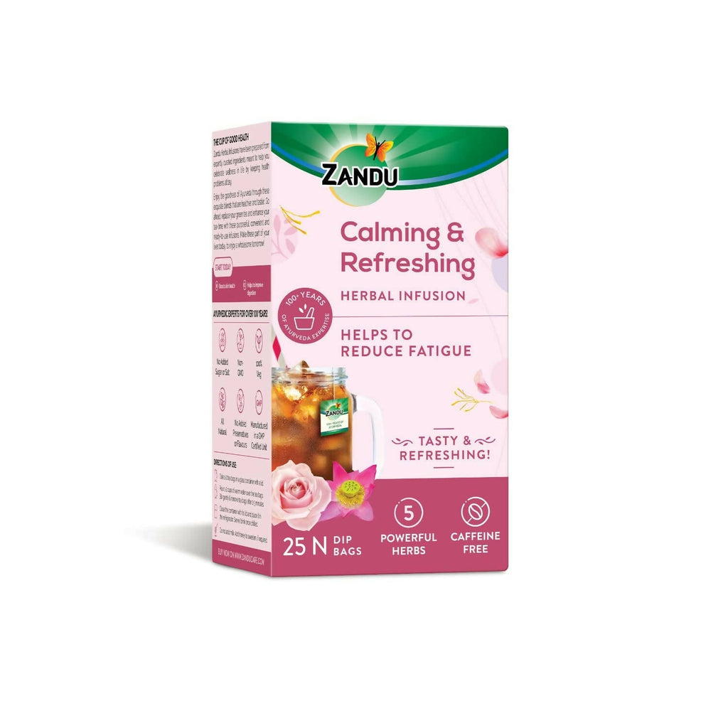 Zandu Calming & Refreshing Herbal Infusion | Grocsy