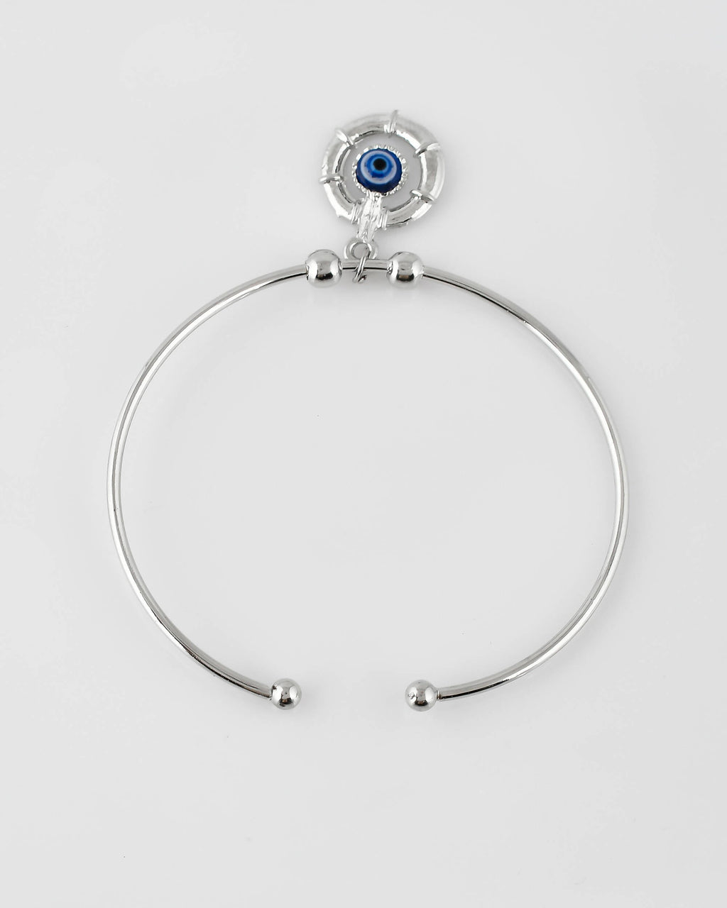 VOJ Stainless Steel Beads Silver Bracelet