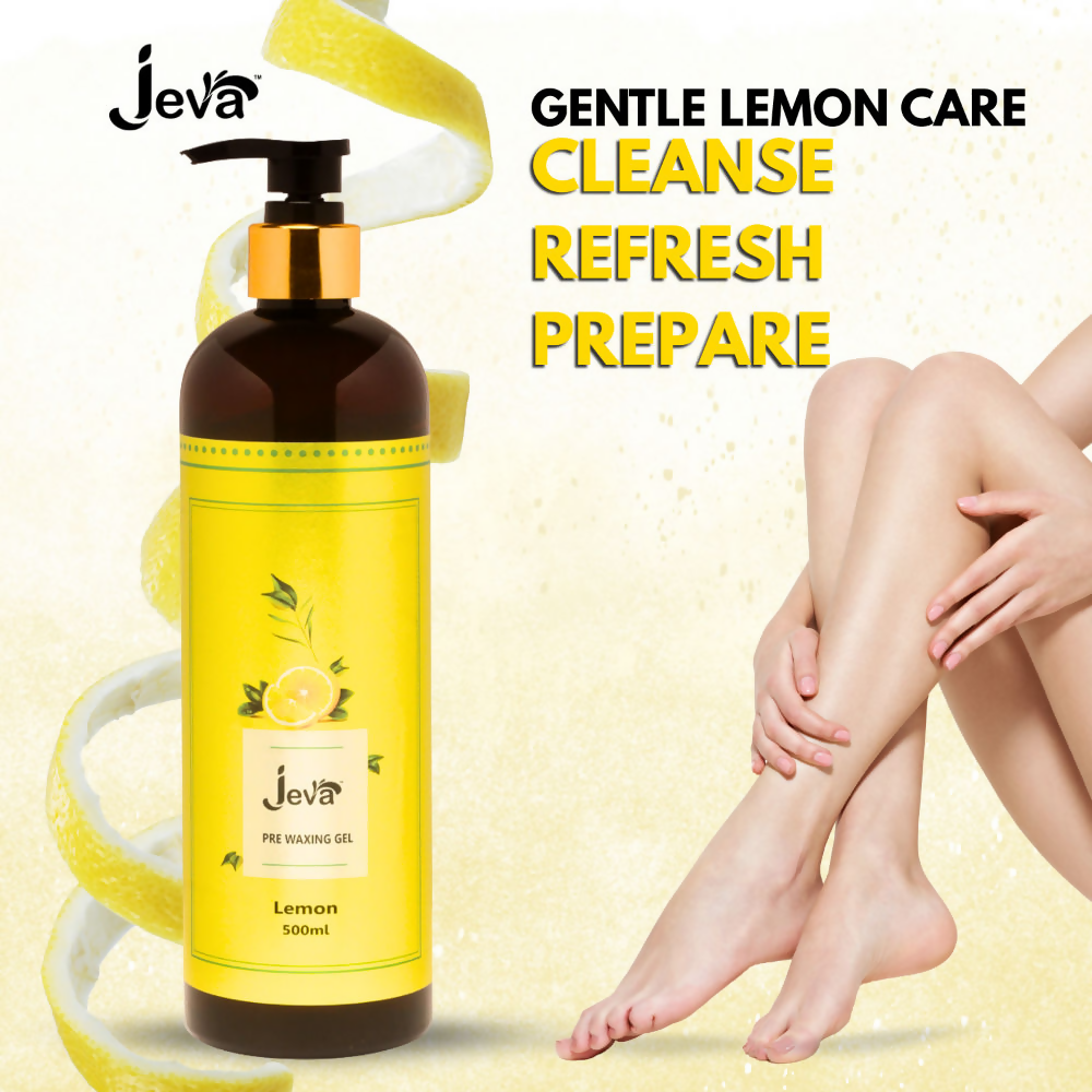 Jeva Pre Wax Lemon Gel | Grocsy
