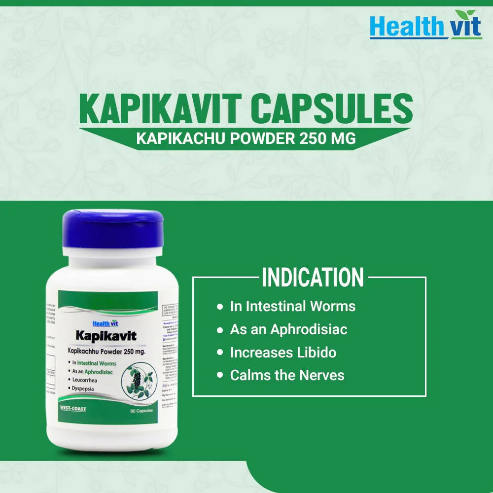 Healthvit Kapikavit Capsules | Grocsy