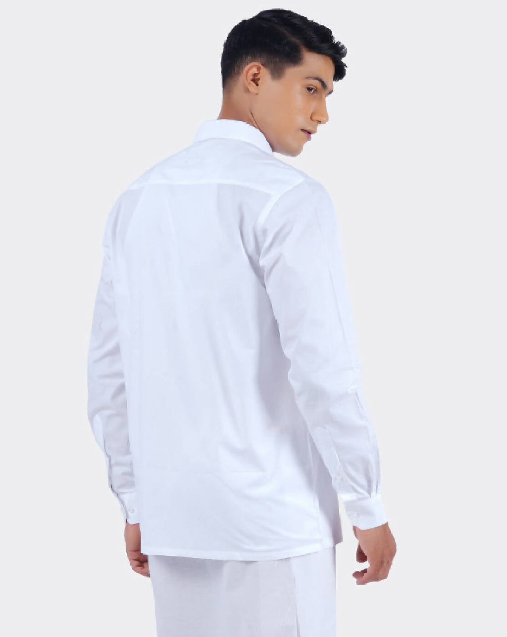 Ramraj Cotton Mens 100 % Cotton Viceroy Full Sleeve White Shirt | Grocsy