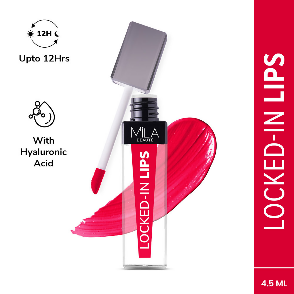 Mila Beaute 12 Hr Non-Transfer Locked-In Liquid Lipstick - Red Velvet | Grocsy