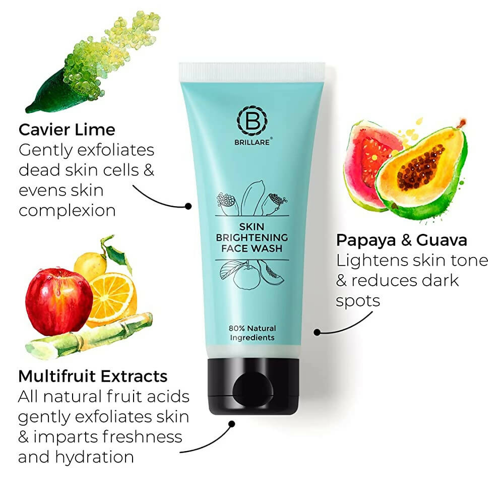 Brillare Skin Brightening Face Wash | Grocsy