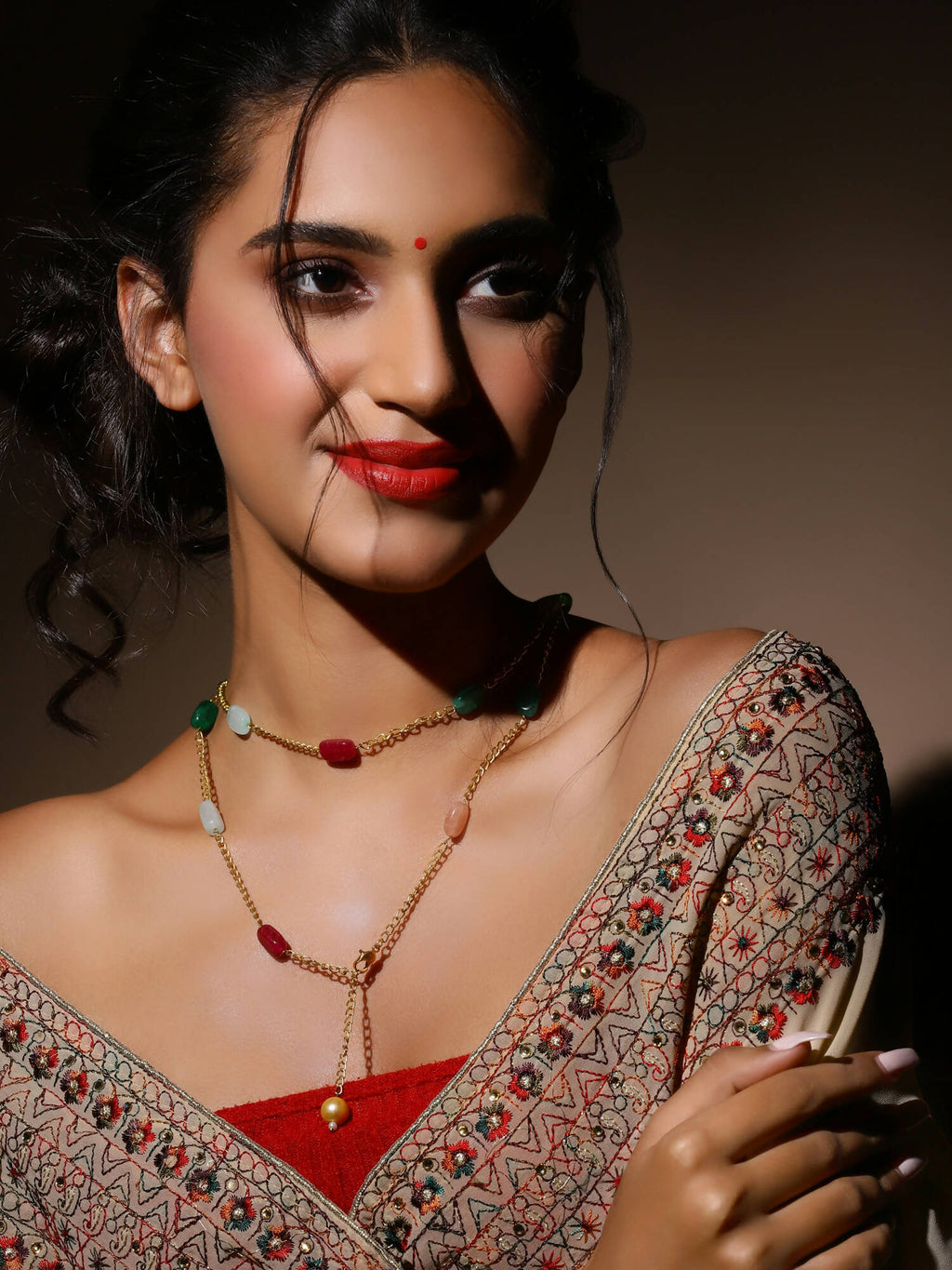Women's Gold-Polished Chain - Ruby Raang | Grocsy
