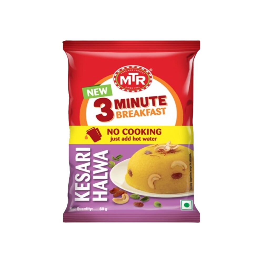 MTR 3 Minute Kesari Halwa Pouch | Grocsy