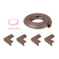 Safe-O-Kid Unique High Density L-Shaped 2 M Long 1 Large Edge Guard With 4 Corner Cushions | Grocsy
