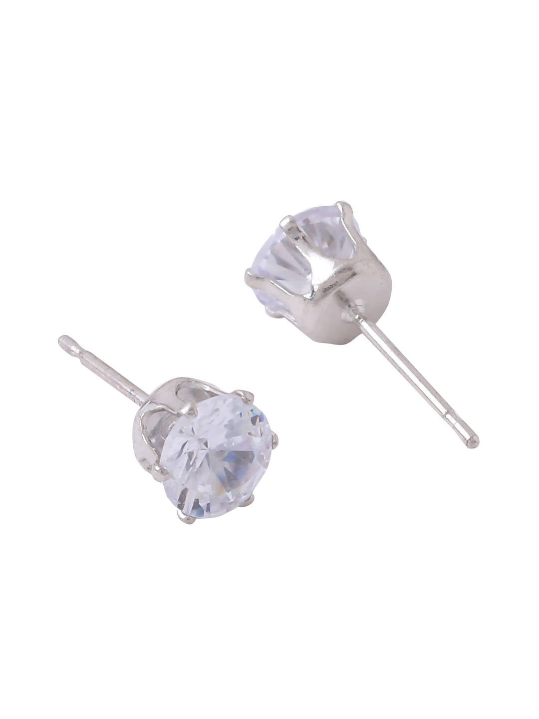 NVR Women Cz Studded Studs Earrings | Grocsy