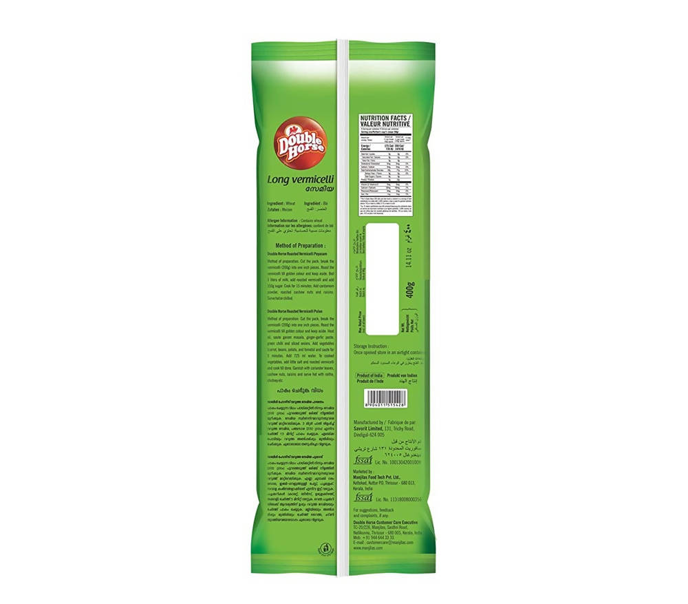 Double Horse Long Vermicelli | Grocsy
