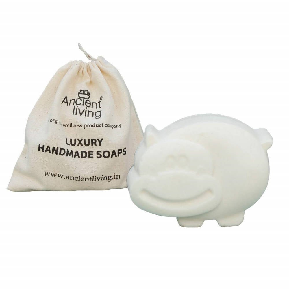 Ancient Living Handcrafted Designer Hippo Soap For Kids | Grocsy
