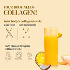 Wellbeing Nutrition Glow Korean Marine Collagen Peptides - Pina Colada Flavor | Grocsy