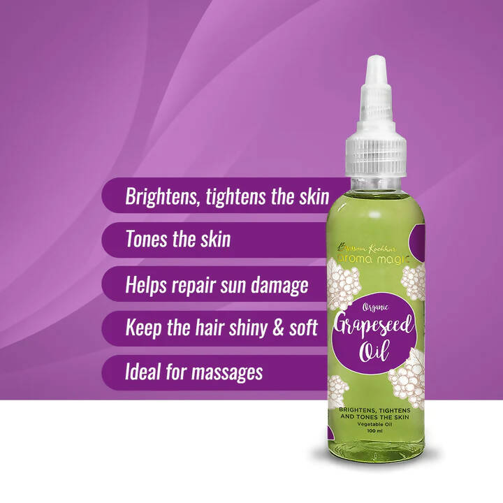 Blossom Kochhar Aroma Magic Grapeseed Organic Oil | Grocsy