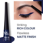 NY Bae Truly Matte Liquid Eyeliner - Nice Navy | Grocsy