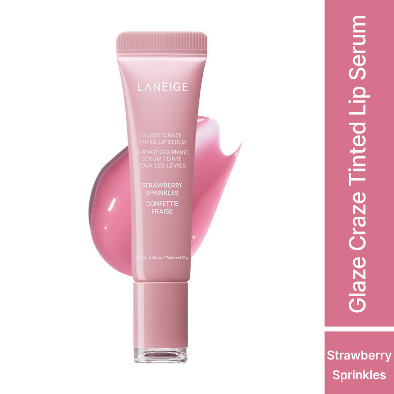 Laneige Glaze Craze Tinted Lip Serum - Strawberry Sprinkles | Grocsy