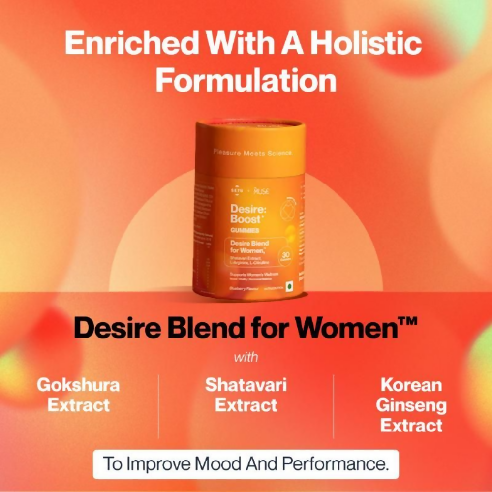 Setu Desire Boost Gummies For Women | Grocsy