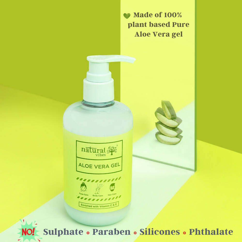 Natural Vibes Aloe Vera Gel | Grocsy