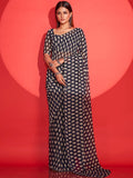 Tikhi Imli Geometric Printed Saree | Grocsy