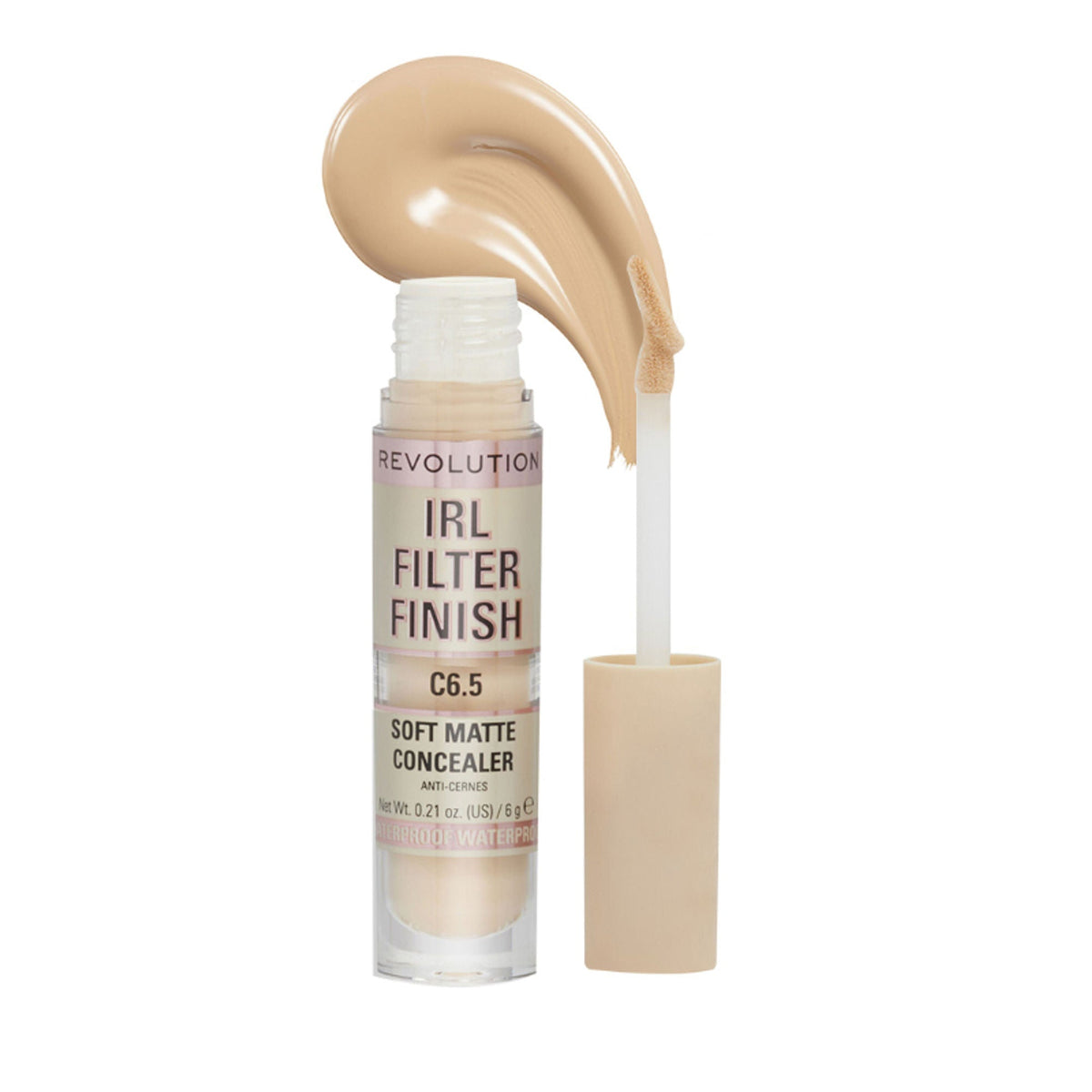 Makeup Revolution IRL Filter Finish Concealer - C6.5 | Grocsy