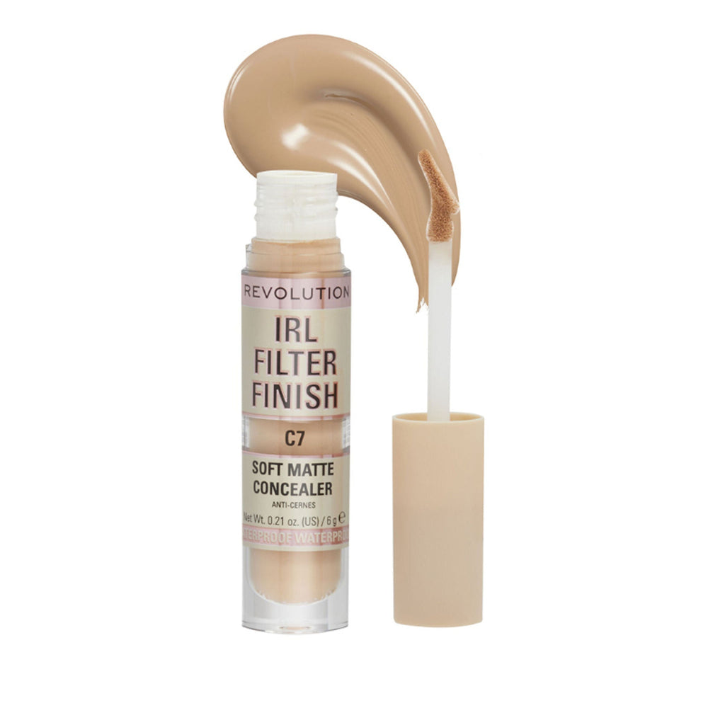 Makeup Revolution IRL Filter Finish Concealer - C7 | Grocsy