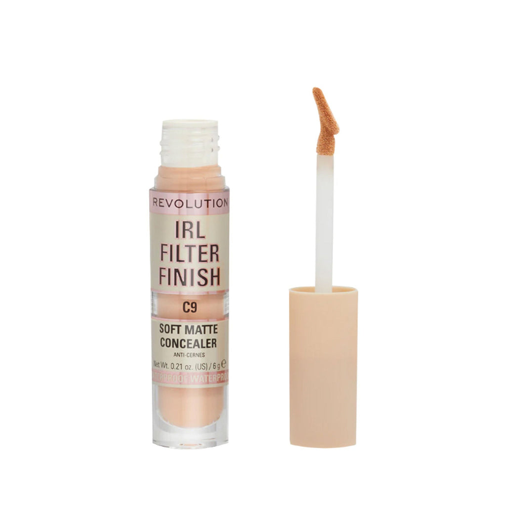 Makeup Revolution IRL Filter Finish Concealer - C9 | Grocsy