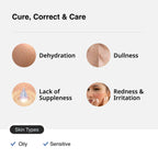 Cureskin Hydration Gel with Hyaluronic Acid, Aquaxyl, Aloe | Grocsy