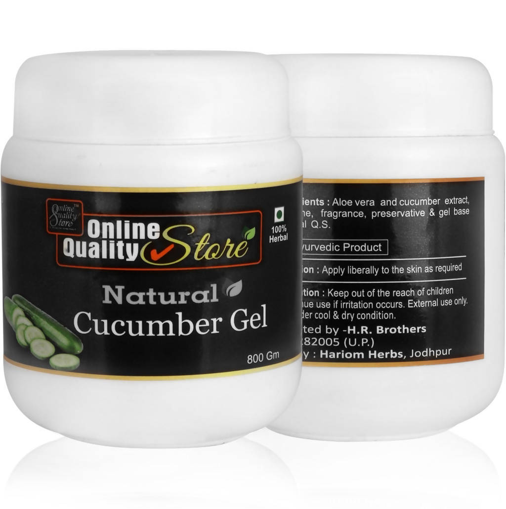 Online Quality Store Natural Cucumber Gel | Grocsy