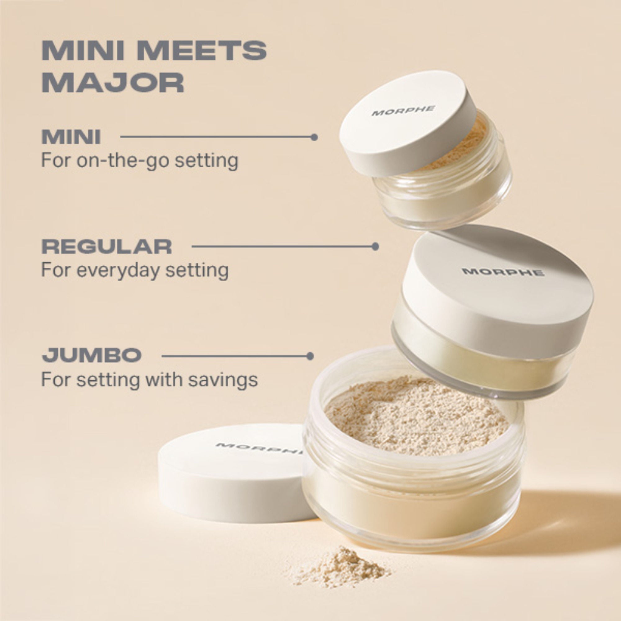 MORPHE Bake & Set Setting Powder - Banana Rich | Grocsy