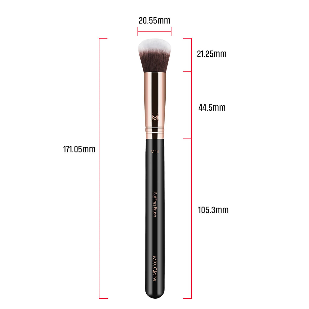 Miss Claire M43 - Buffing Brush - Rose Gold | Grocsy