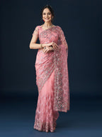 kasee Embellished Neted Sarees | Grocsy