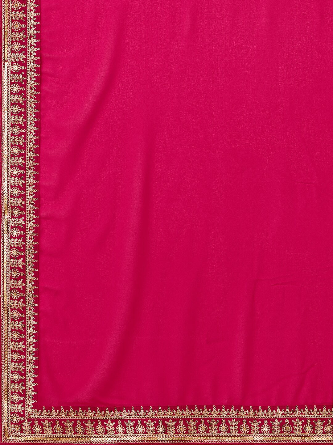 Sangria Embroidered Saree With Blouse | Grocsy