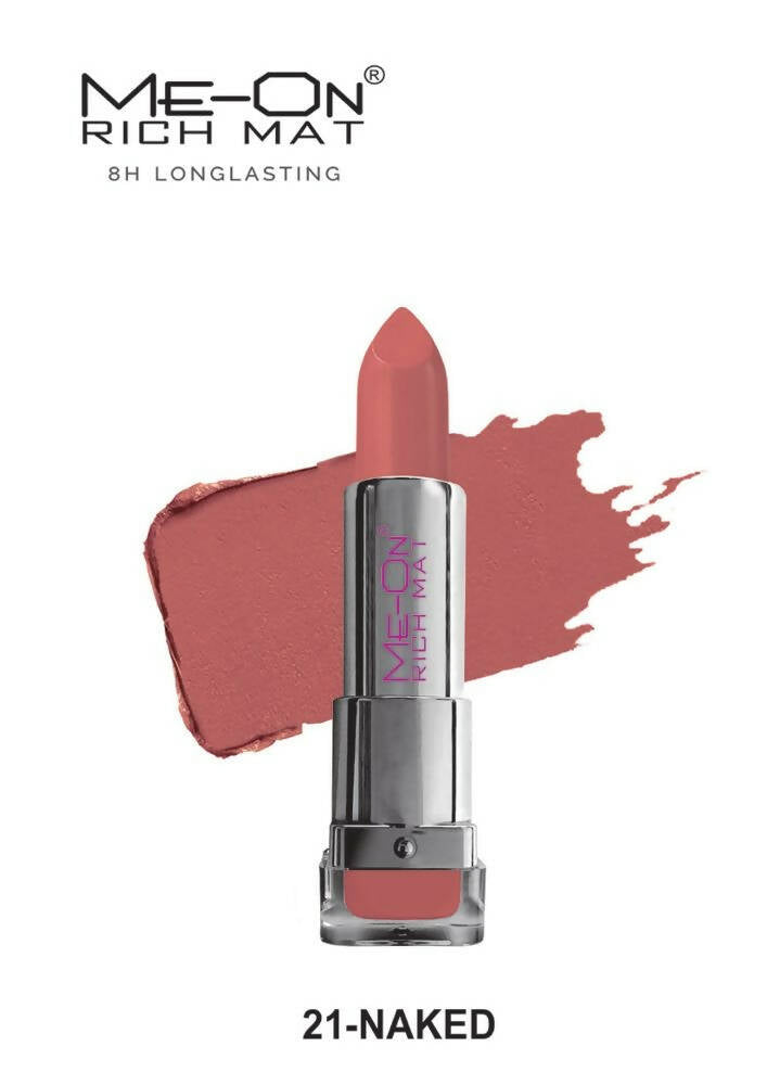 Me-On Professional Rich Mat Lipstick Shade 21 | Grocsy