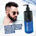 NishMan Fresh Active Energizing Shaving Gel Moisturizing | Grocsy