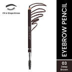 Swiss Beauty Brow Definer Pencil - 03 Deep Brown | Grocsy