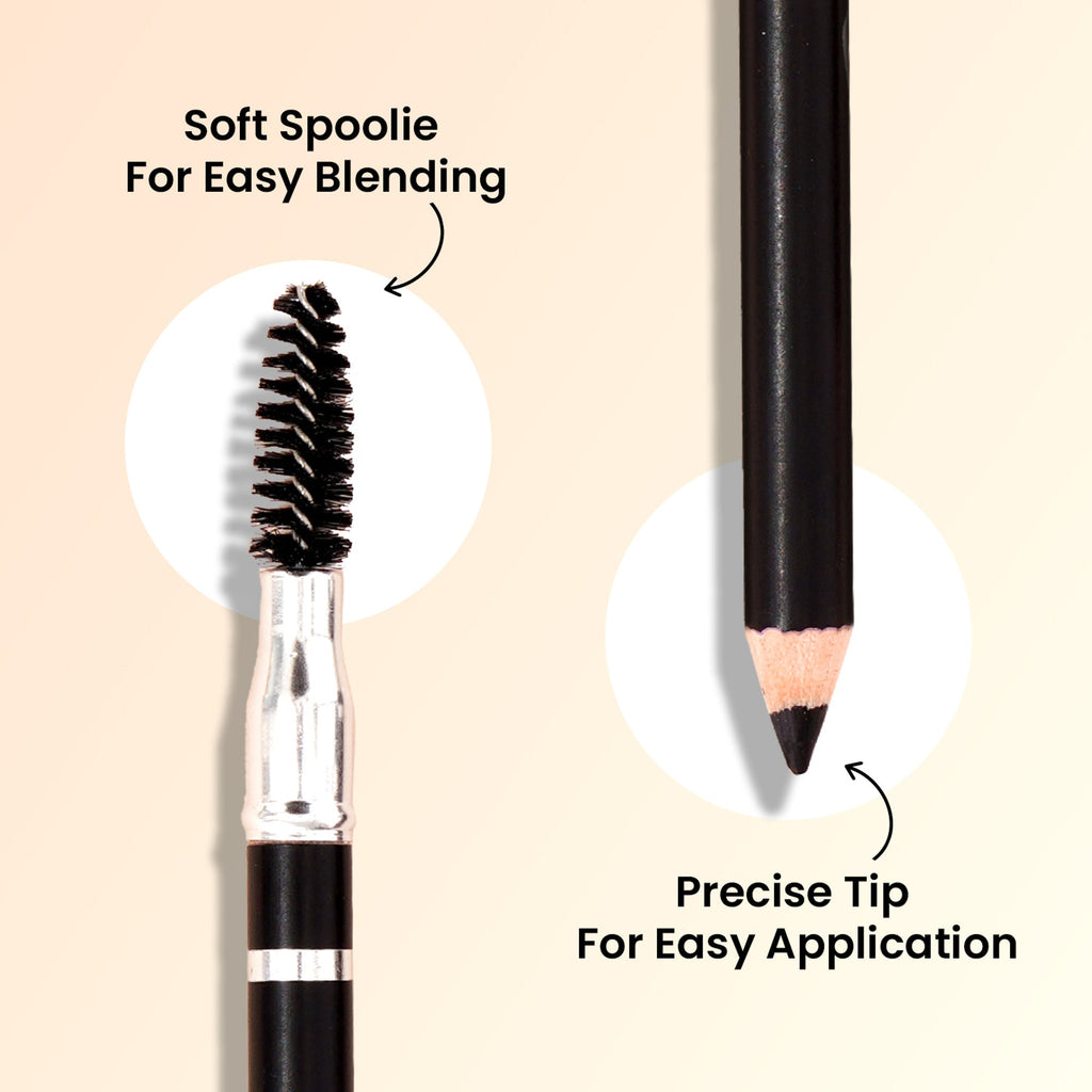 Swiss Beauty Brow Definer Pencil - 03 Deep Brown | Grocsy