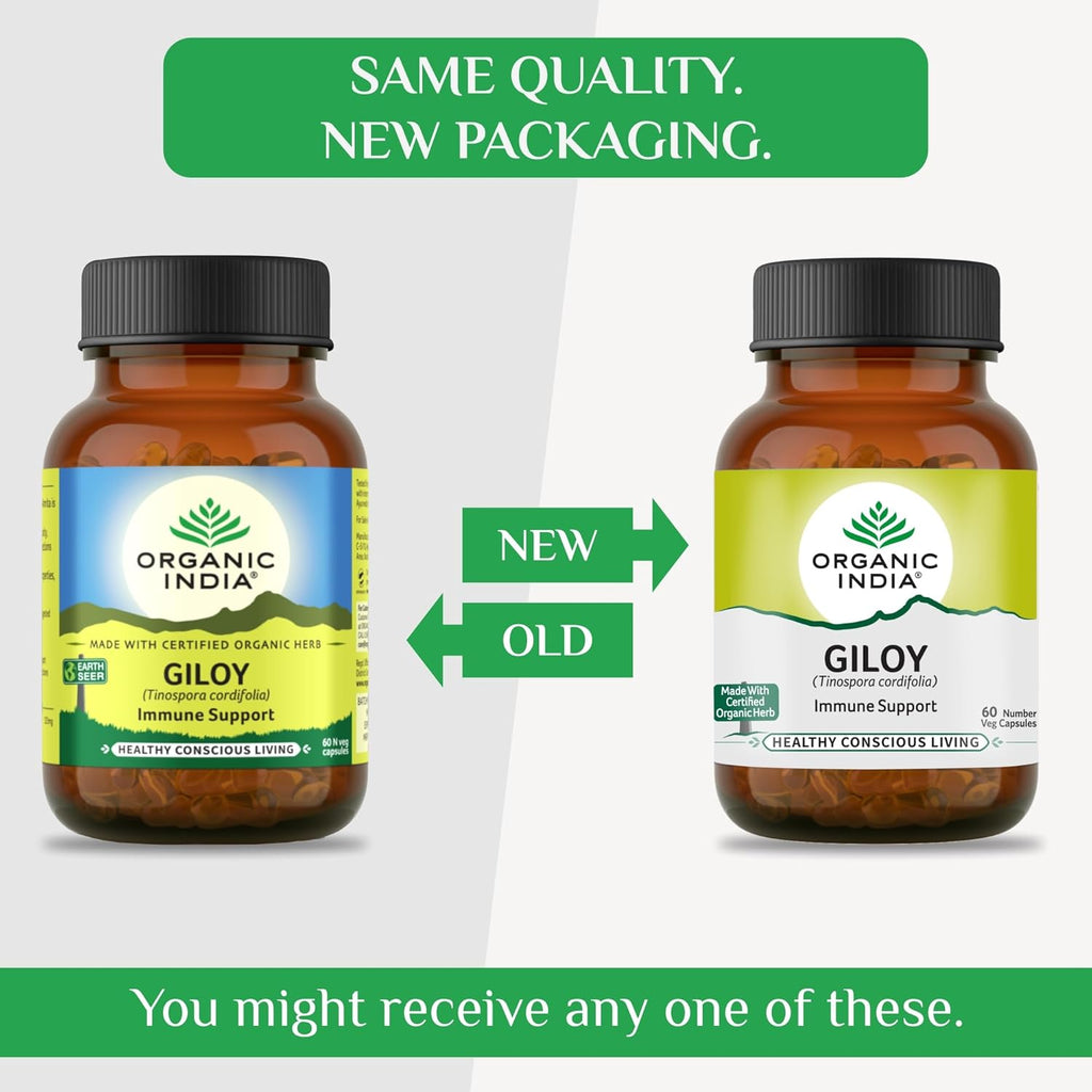 Organic India Giloy Capsules | Grocsy