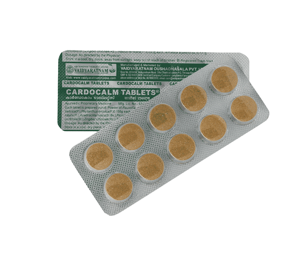 Vaidyaratnam Cardocalm Tablets