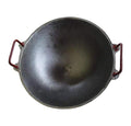 Elles Cast Iron Kadai Large Size 10 Inch (Perfect for 4 Member Family) | Grocsy