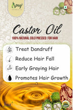 Spag Herbals Castor Oil For Hair & Skin Care | Grocsy