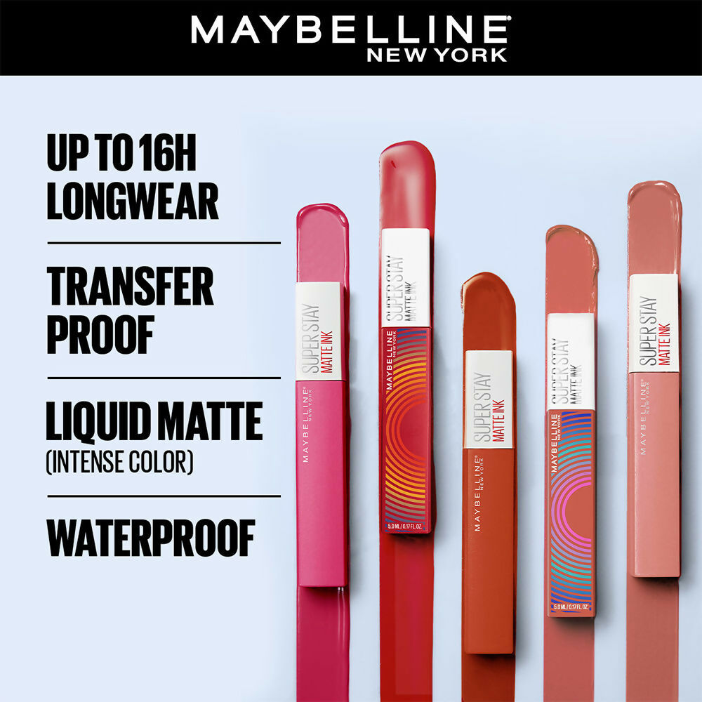 Maybelline New York Super Stay Matte Ink Liquid Lipstick - 70 Amazonian | Grocsy