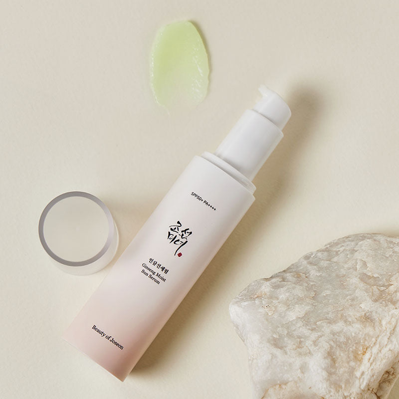 Beauty of Joseon Ginseng Moist Sun Serum SPF 50+ PA++++ - Korean Skincare | Grocsy