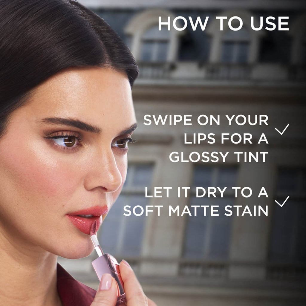 L'Oreal Paris Hyaluron Tint Lip Stain Serum Weightless Color - 635 Worth It Medium | Grocsy