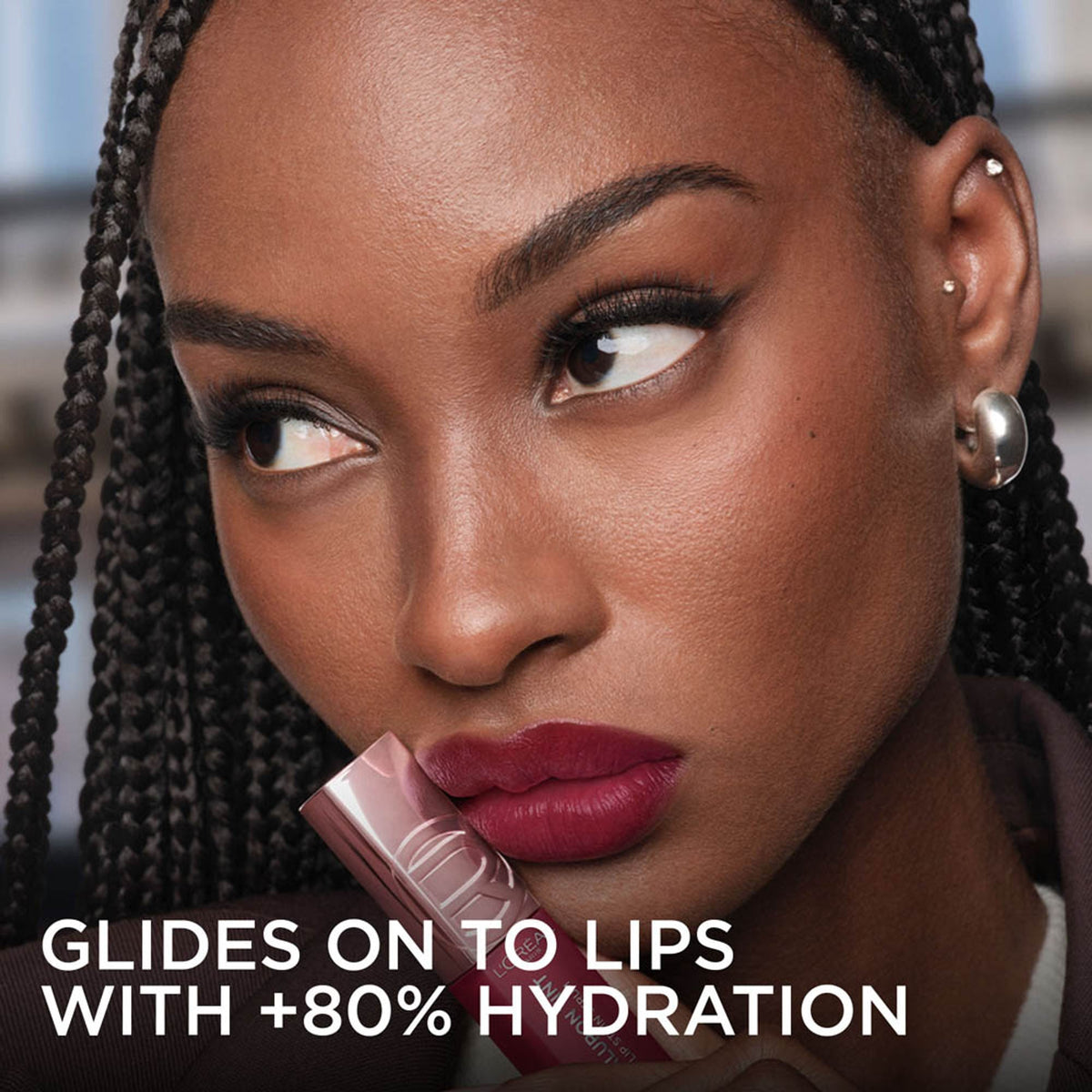 L'Oreal Paris Hyaluron Tint Lip Stain Serum Weightless Color - 640 Tea Time | Grocsy