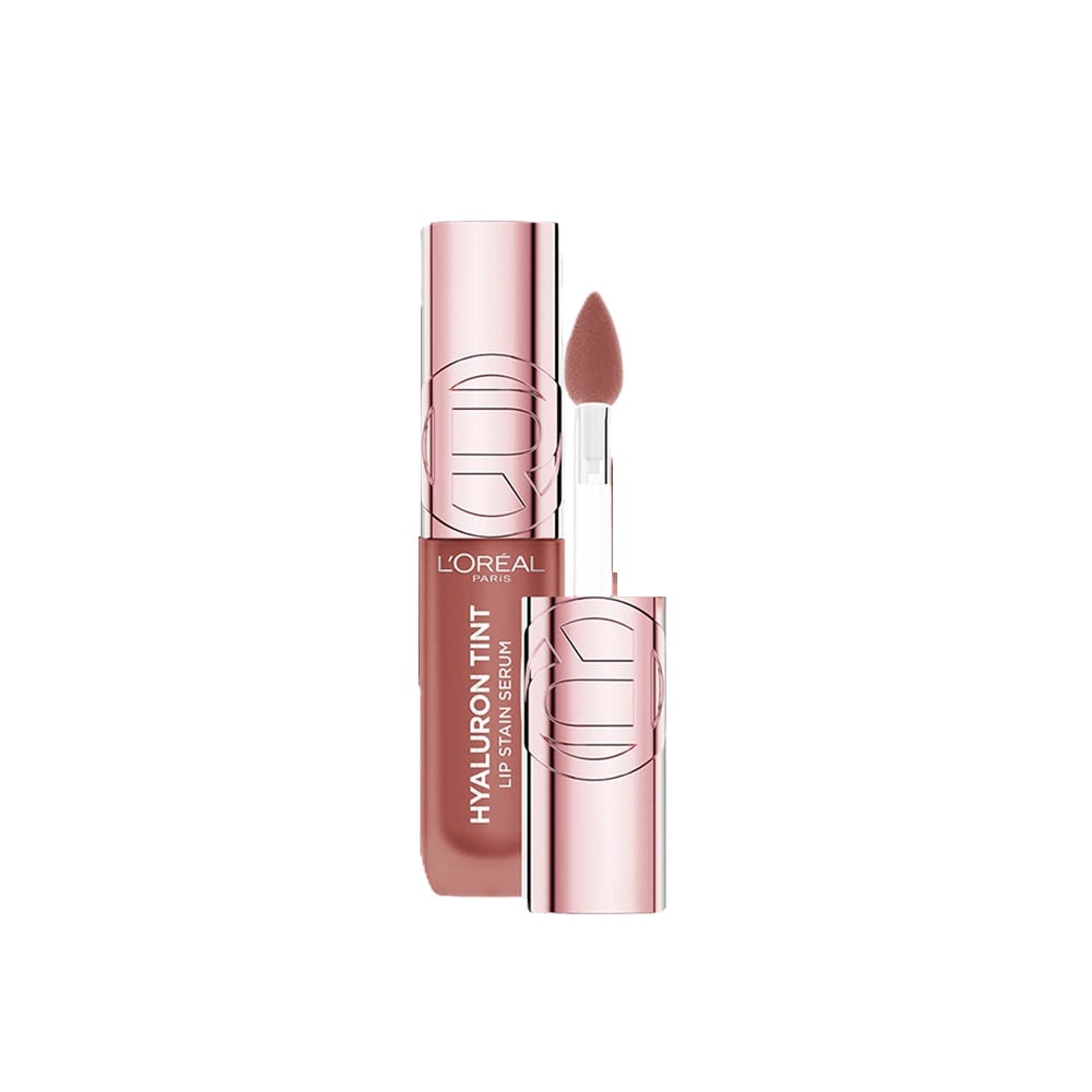 L'Oreal Paris Hyaluron Tint Lip Stain Serum Weightless Color - 485 Nude Espresso | Grocsy