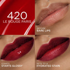 L'Oreal Paris Hyaluron Tint Lip Stain Serum Weightless Color - 420 Le Rouge Paris | Grocsy