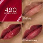 L'Oreal Paris Hyaluron Tint Lip Stain Serum Weightless Color - 490 Berry Jolie | Grocsy